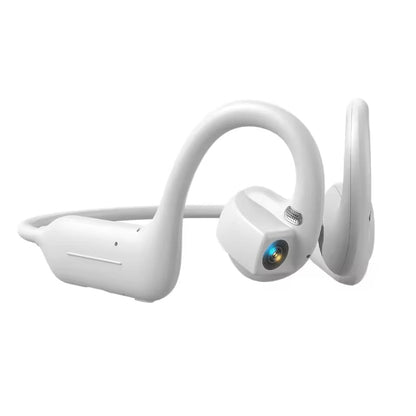 Bone Conduction Headphones with Built-In Camera